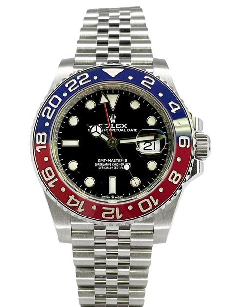 rolex gmt pepsi bezel|rolex gmt ii pepsi jubilee.